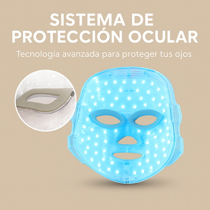 ✨Mascarilla LED de terapia💆‍♀️- La luz que transforma tu piel 💫