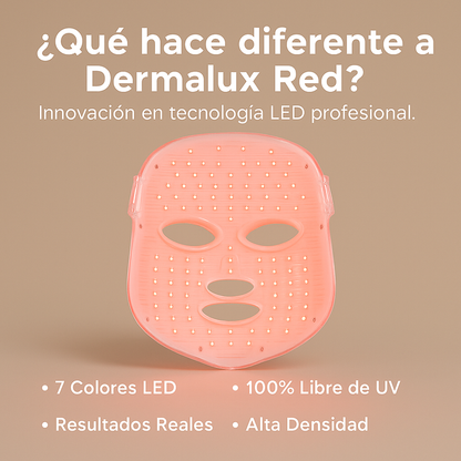 ✨Mascarilla LED de terapia💆‍♀️- La luz que transforma tu piel 💫