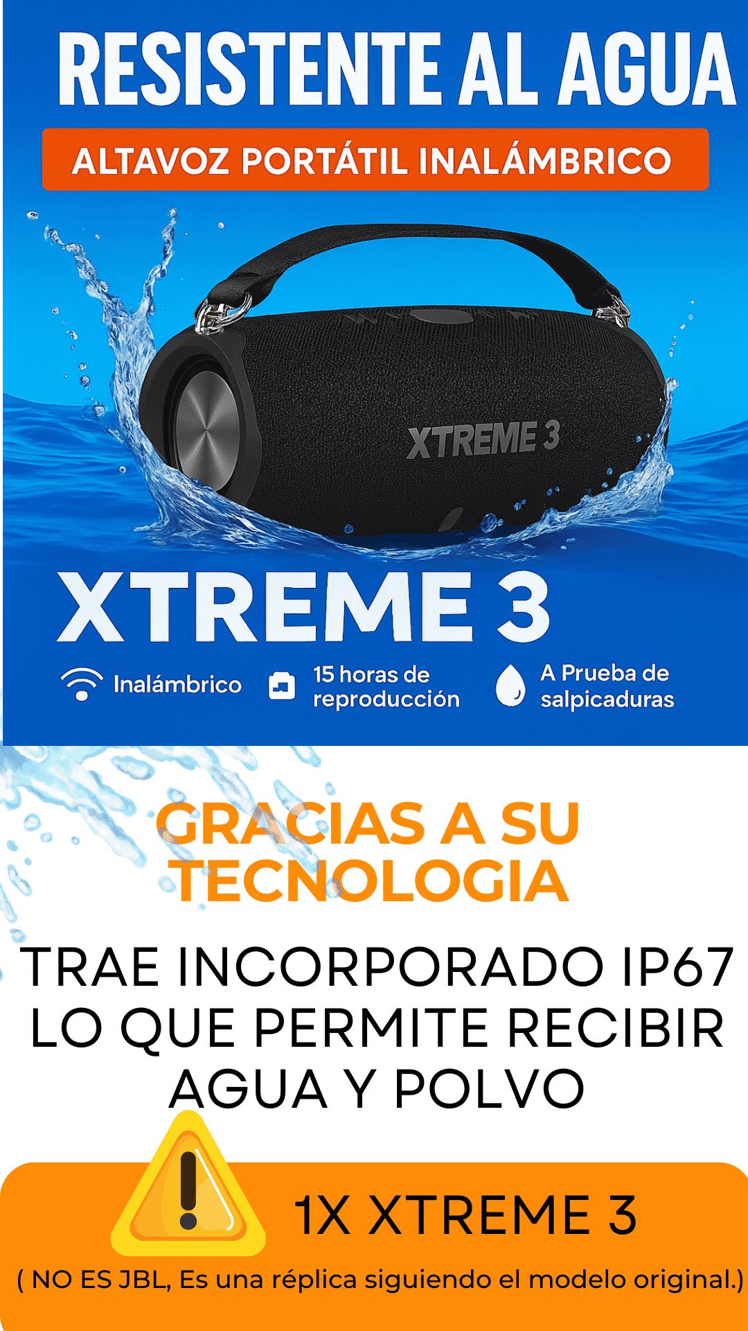 !XTREME 3 - GRAVES POTENTES SONIDOS INCREÍBLE Y 73% DE DESCUENTOS