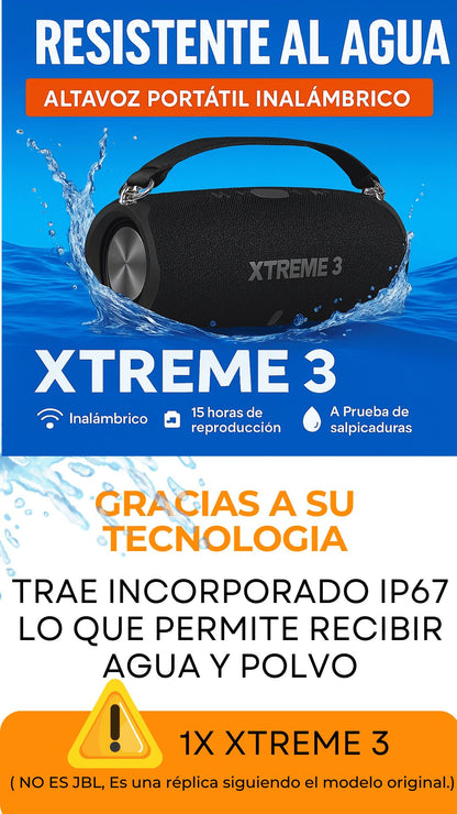 !XTREME 3 - GRAVES POTENTES SONIDOS INCREÍBLE Y 73% DE DESCUENTOS