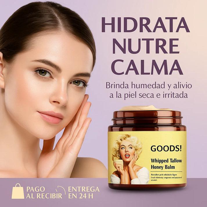 ✨ EVILGOODS™ BÁLSAMO REJUVENECEDOR – REVITALIZA TU PIEL CON SEBO DE RES Y MIEL DE MANUKA 100% NATURAL 🍯