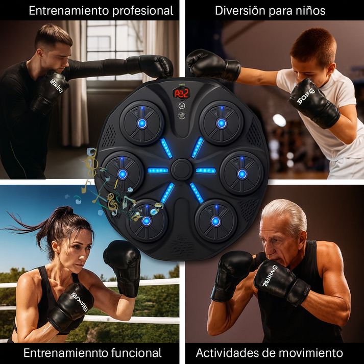 🎶 MÁQUINA DE BOXEO MUSICAL GRÁTIS + LUVAS PROFISSIONAIS DE MMA! 🥊 + Spotify Premium Grátis
