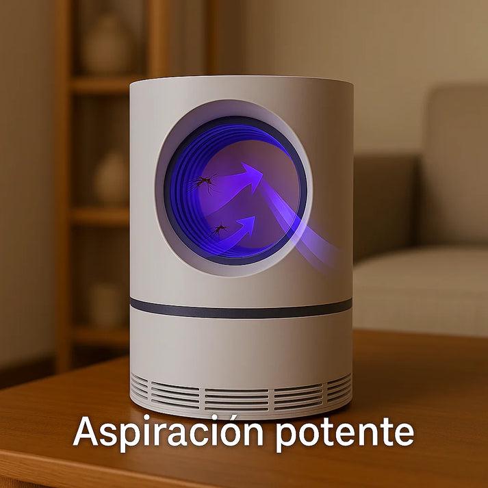 🔥 Lâmpada repelente de mosquitos EcoLED com sucção – Potente, design premium e eficiência garantida 🦟