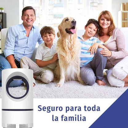 🔥 Lâmpada repelente de mosquitos EcoLED com sucção – Potente, design premium e eficiência garantida 🦟