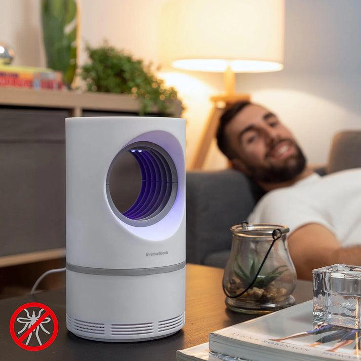 🔥 Lâmpada repelente de mosquitos EcoLED com sucção – Potente, design premium e eficiência garantida 🦟