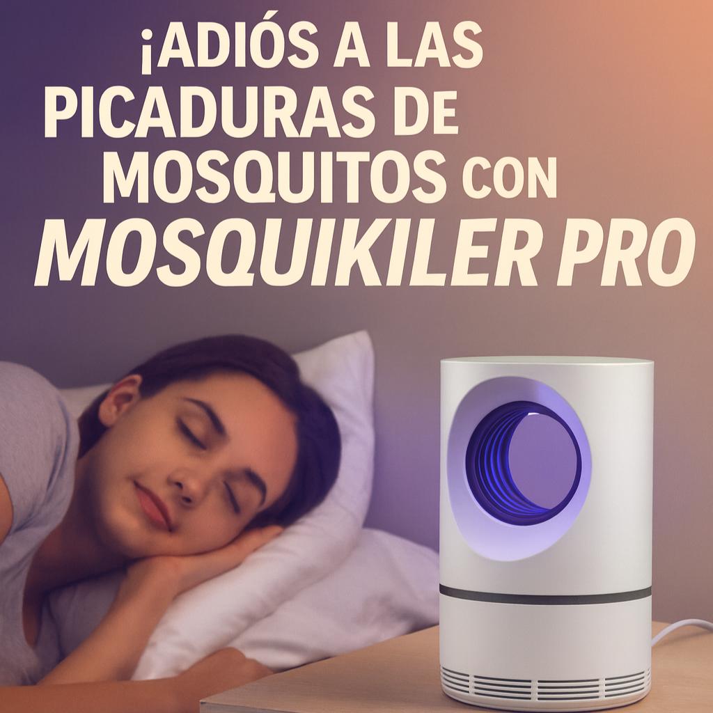 🔥 Lâmpada repelente de mosquitos EcoLED com sucção – Potente, design premium e eficiência garantida 🦟