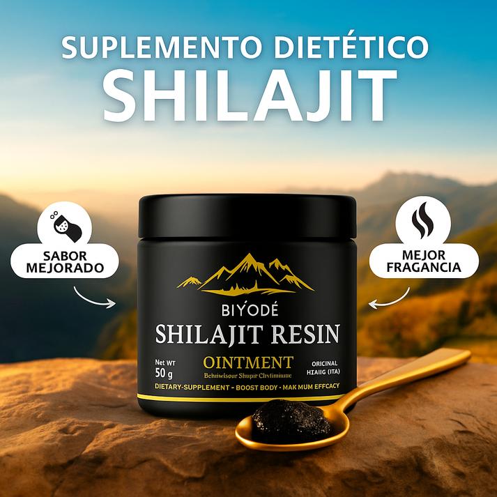 Shilajit 50g 100% Puro del Himalaya 💎 — Recupera tu Energía, Equilibra tu Vida, Transforma tu Bienestar.