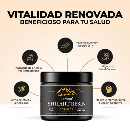 Shilajit 50g 100% Puro del Himalaya 💎 — Recupera tu Energía, Equilibra tu Vida, Transforma tu Bienestar.