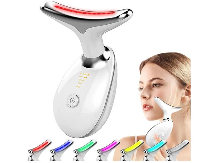 ✨ Masajeador Facial Premium – Antiarrugas y reafirma el cuello 🌈