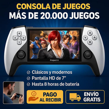 🚀 X9 Game Console – Pantalla IPS HD y Más de 20,000 Juegos Listos para Jugar -75% SOLO HOY 🔥
