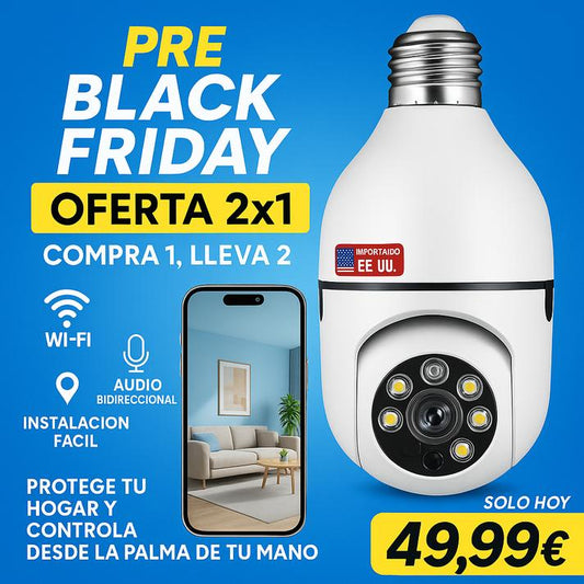 2x1 CamSafe360™ – La revolución en vigilancia casera 🔥