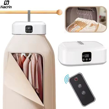 🔥 SECADORA ELÉTRICA PORTÁTIL con temporizador – Adiós a la ropa húmeda del invierno, ¡Seca en minutos sin aumentar tu factura de luz! 🍃