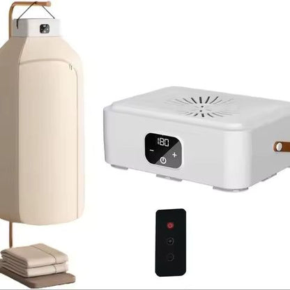 🔥 SECADORA ELÉTRICA PORTÁTIL con temporizador – Adiós a la ropa húmeda del invierno, ¡Seca en minutos sin aumentar tu factura de luz! 🍃