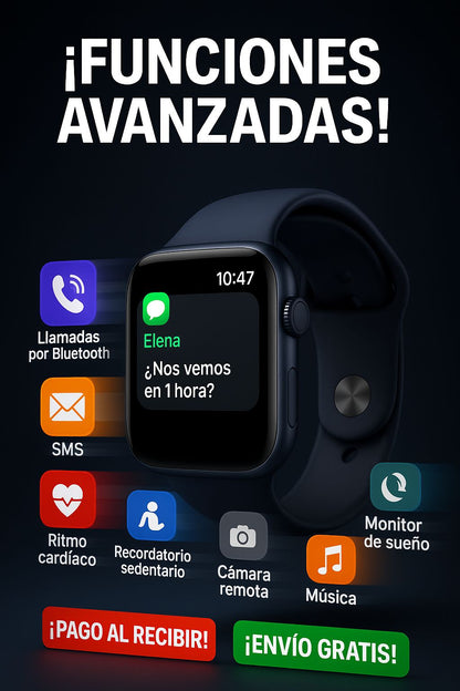 ⌚️ AirWatch™ Series 10 PRO | 70% DE DESCUENTO SOLO HOY + 🎁 REGALO PREMIUM INCLUIDO 🔥