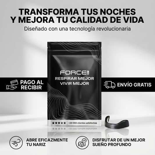 💯 ForceLab™ V2 Tiras nasales magnéticas 😮‍💨