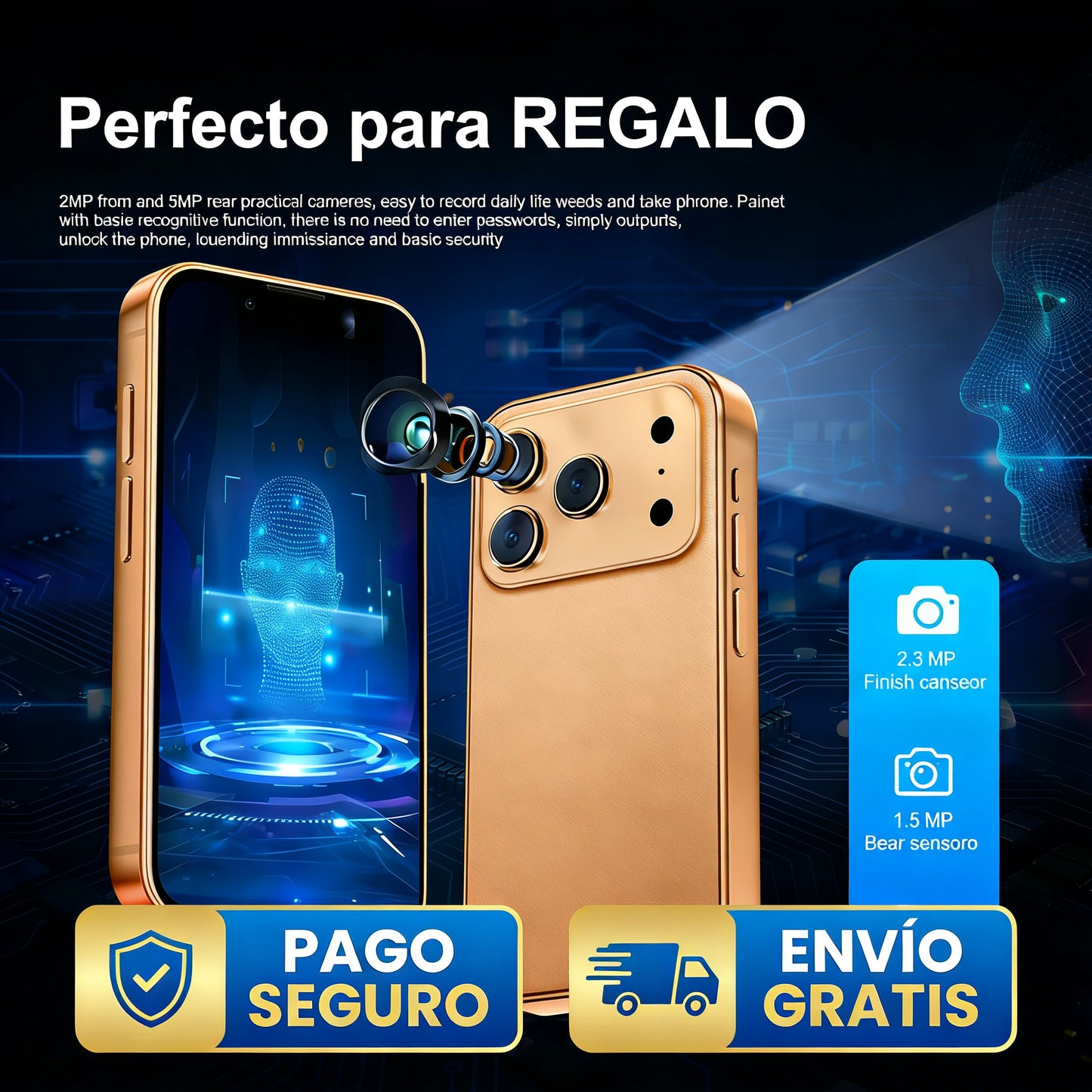 📱SmartMini Ouro🤖 ✨- ¡SOLO HOY 65,99 € 💥