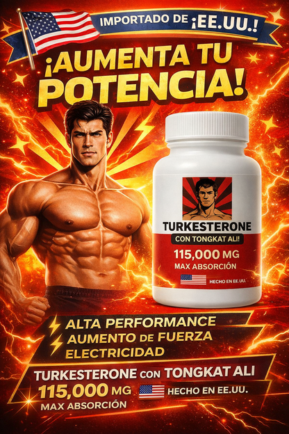 🔥TURKAX FORCE - TURKESTERONE ⚡ - aumento de masa muscular y recuperacion 🦁 SOLO HOY - 60%