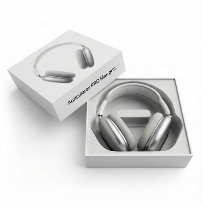 🎧 Auriculares PRO Max gris -70% SOLO HOY 🔥