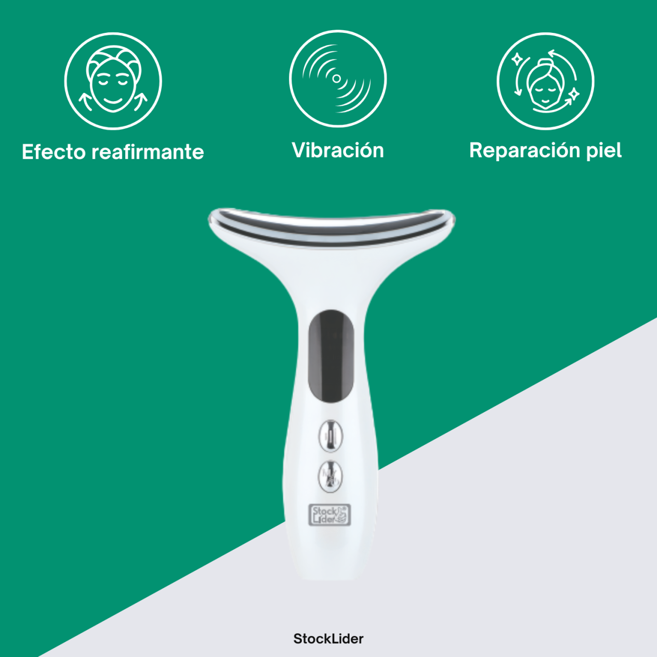 ✨ Masajeador Facial Premium – Antiarrugas y reafirma el cuello 🌈